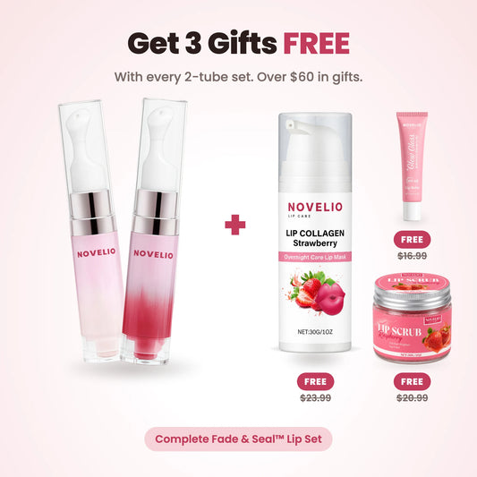 Forever Pink Lip Essence™ set: two tubes plus three free gifts